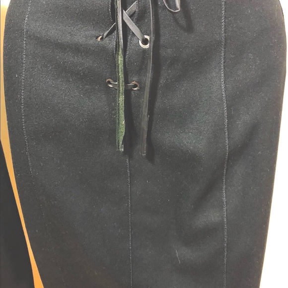 COPY - KS skirt/ jacket designer virgin wool.  Lined - Picture 4 of 8